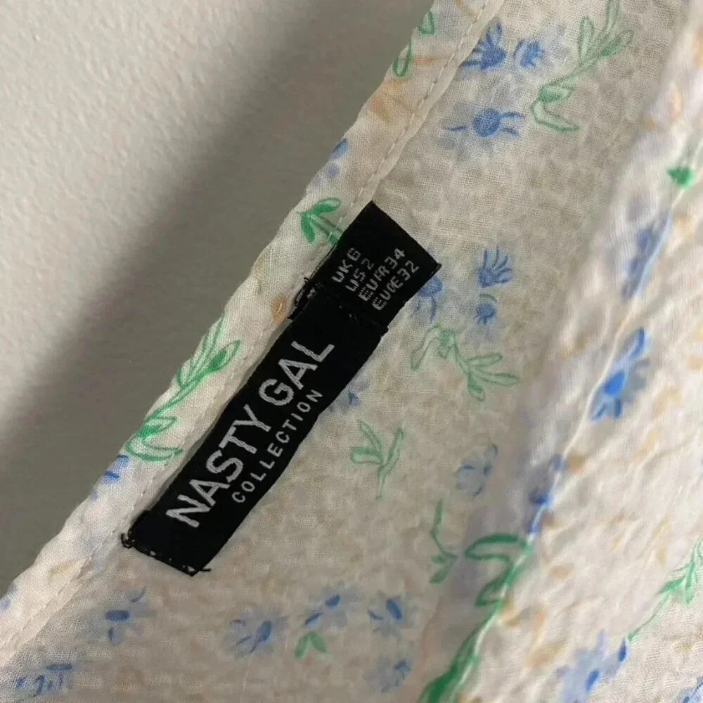 Nasty Gal Floral Mini Cottage Core Dress - Picture 8 of 12